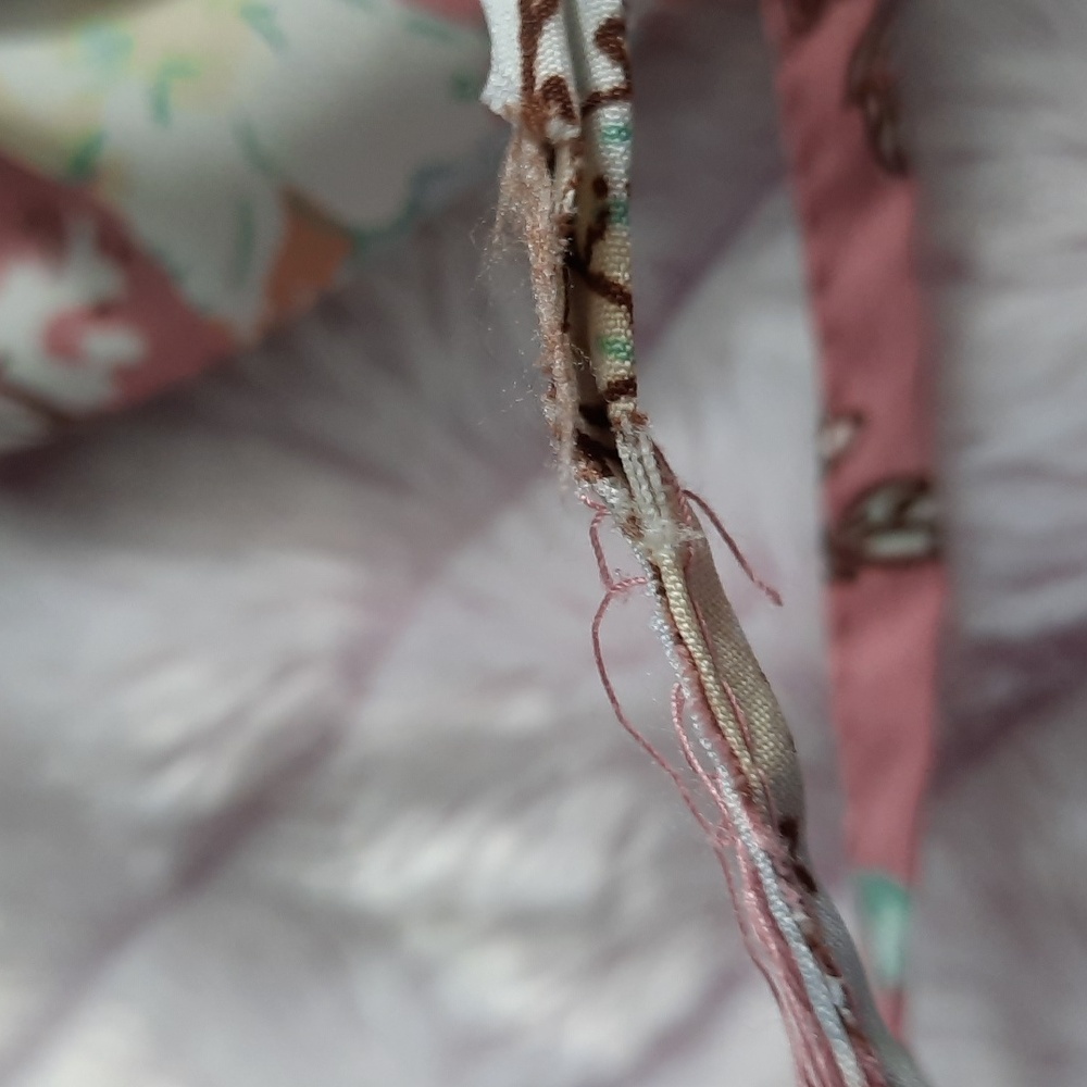Cupcakes & Cashmere Pink Brown Blue Floral Print Shirt & Pants Sleepwear Size M - Picture 16 of 16
